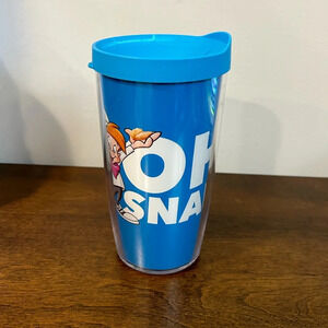 Kelloggs Rice Krispies "OH SNAP!" TERVIS Tumbler Cup 6" x 3.5" 12 oz. New